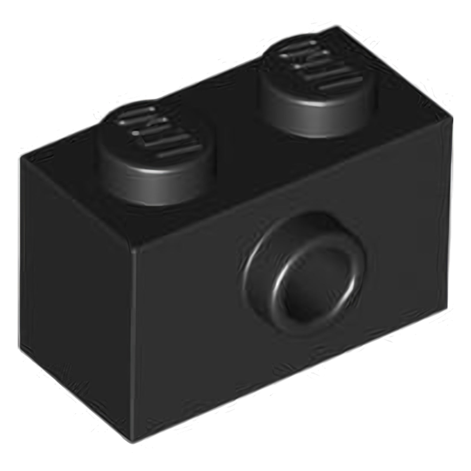 LEGO Stein modifiziert 1 x 2 mit Noppe auf Seite (86876) – Farbe wählbar