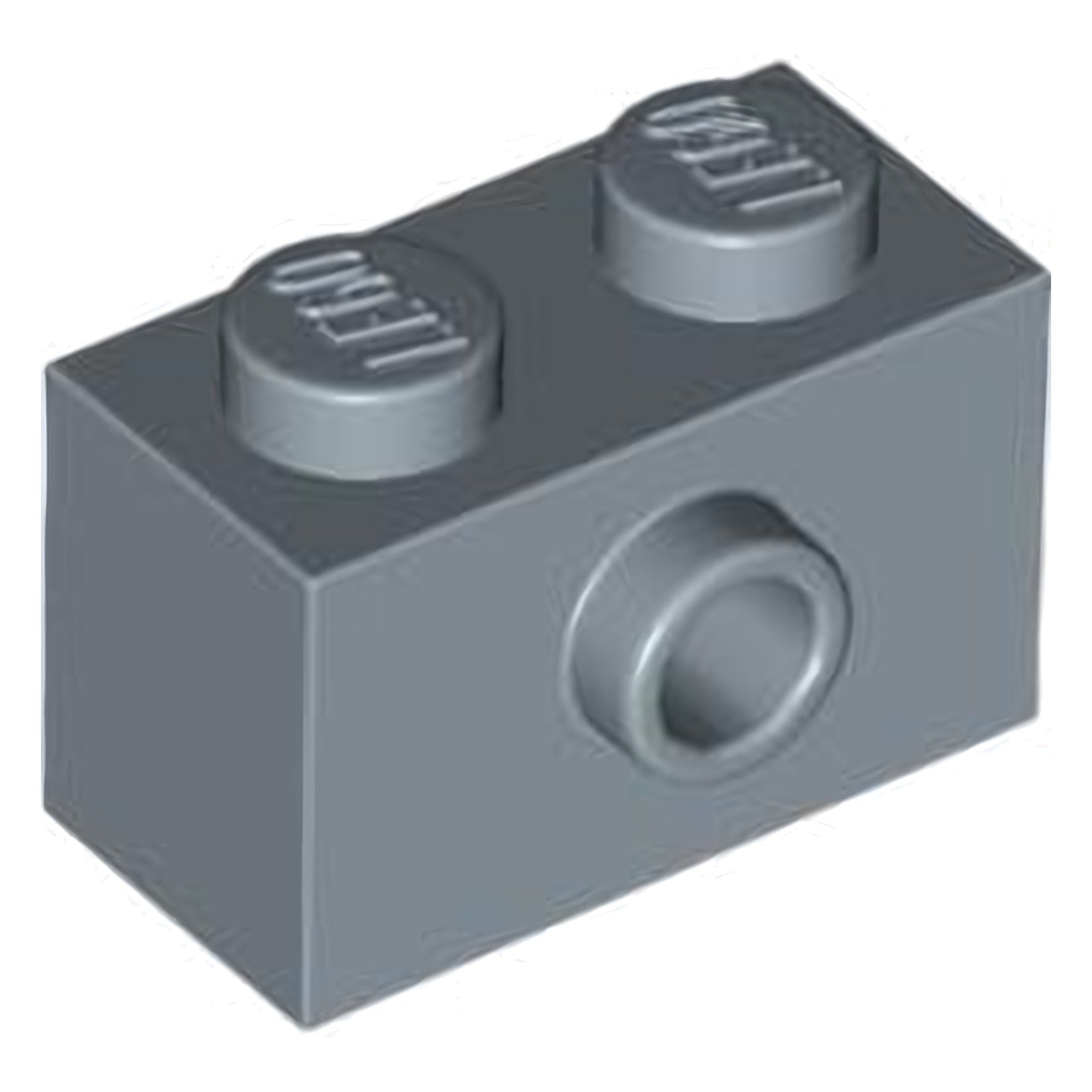 LEGO Stein modifiziert 1 x 2 mit Noppe auf Seite (86876) – Farbe wählbar