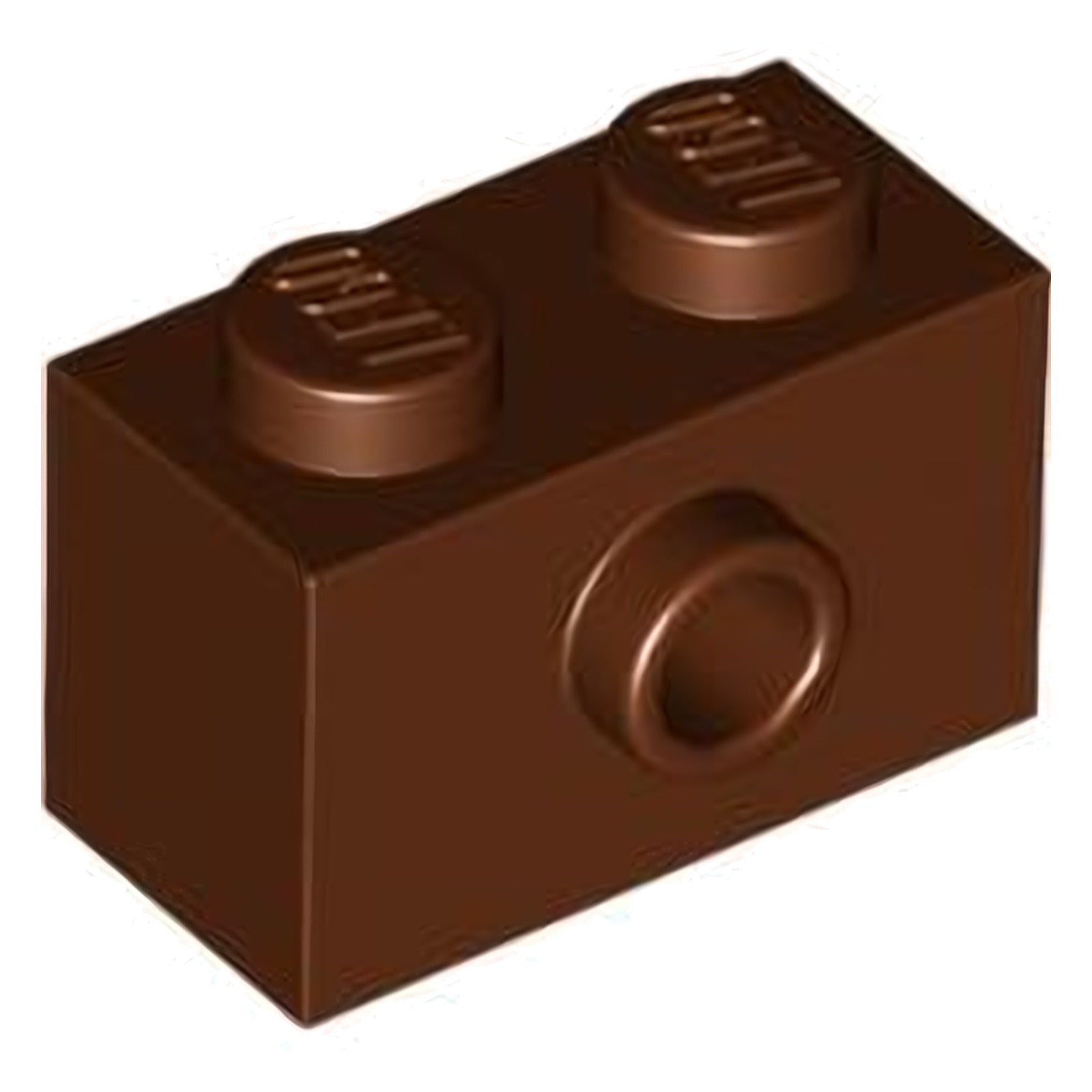 LEGO Stein modifiziert 1 x 2 mit Noppe auf Seite (86876) – Farbe wählbar