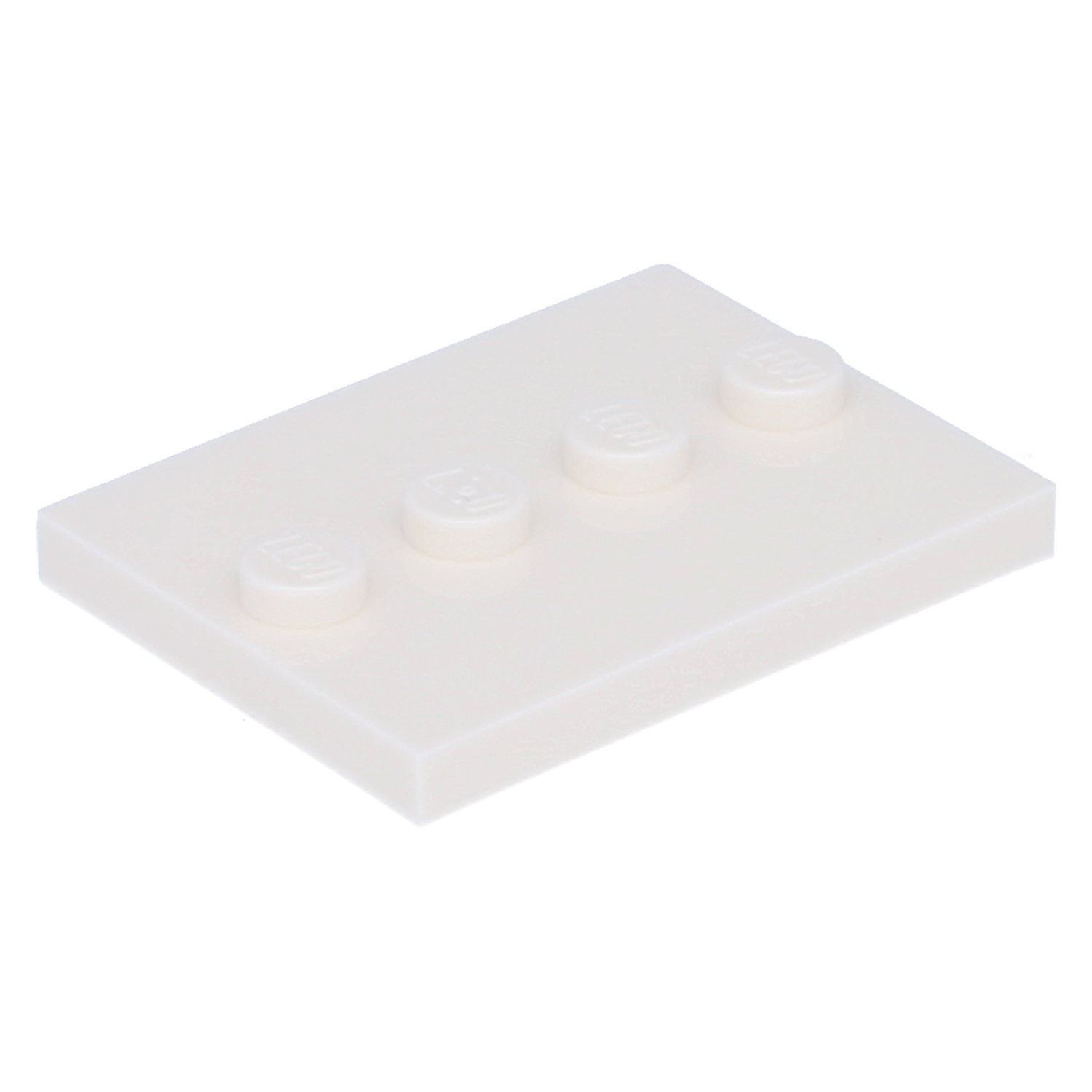LEGO Tiles (modified) - 3 x 4 with 4 studs in the center