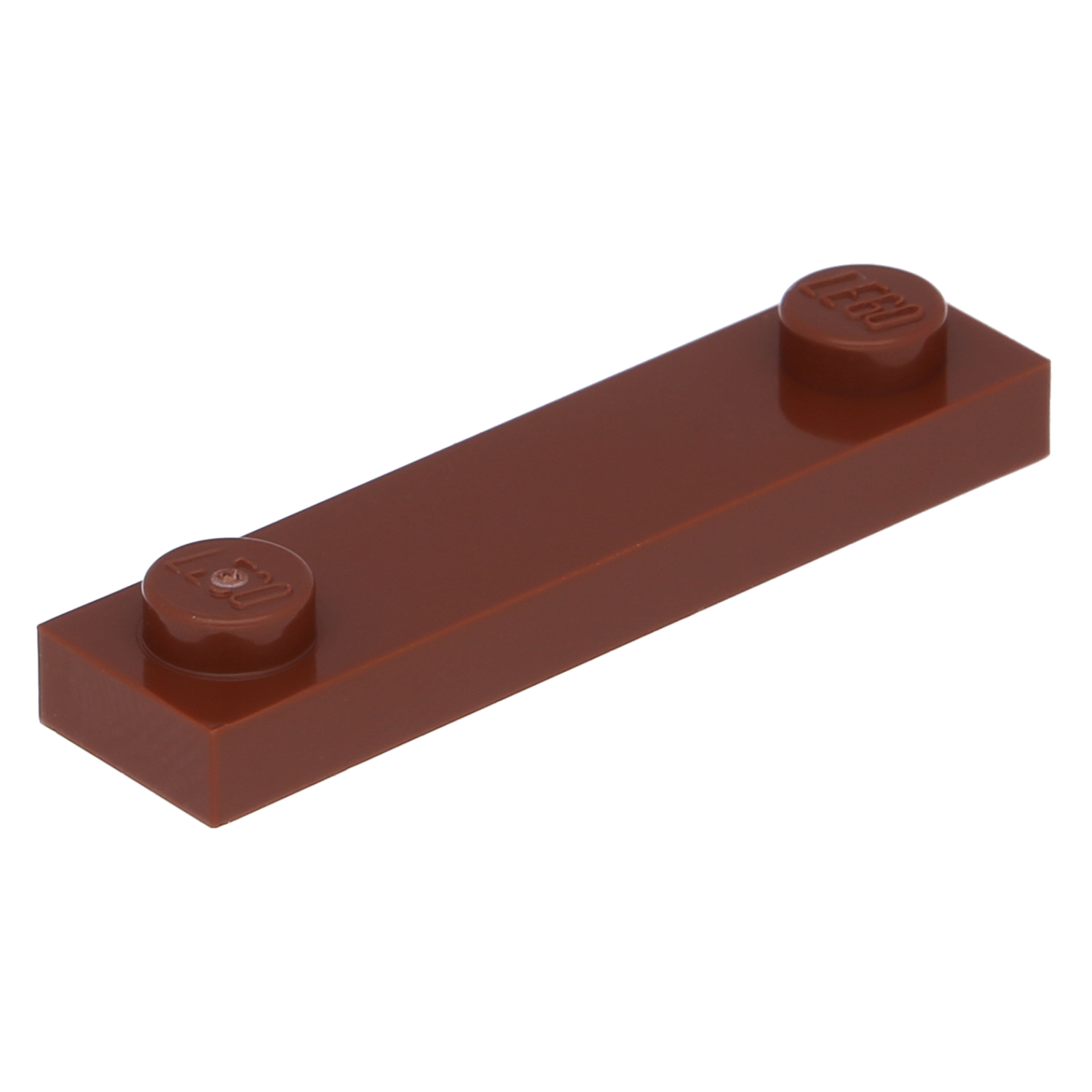LEGO Plates (modified) - 1 x 4 with 2 studs (without groove)