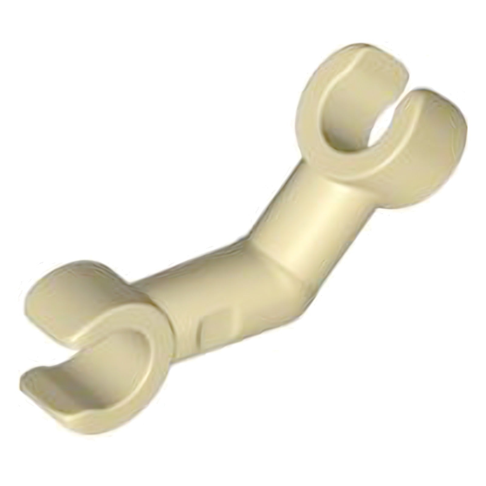 LEGO Arm Skelett, gebogen mit Clips at 90 Grad (vertikal Griff) (93061)
