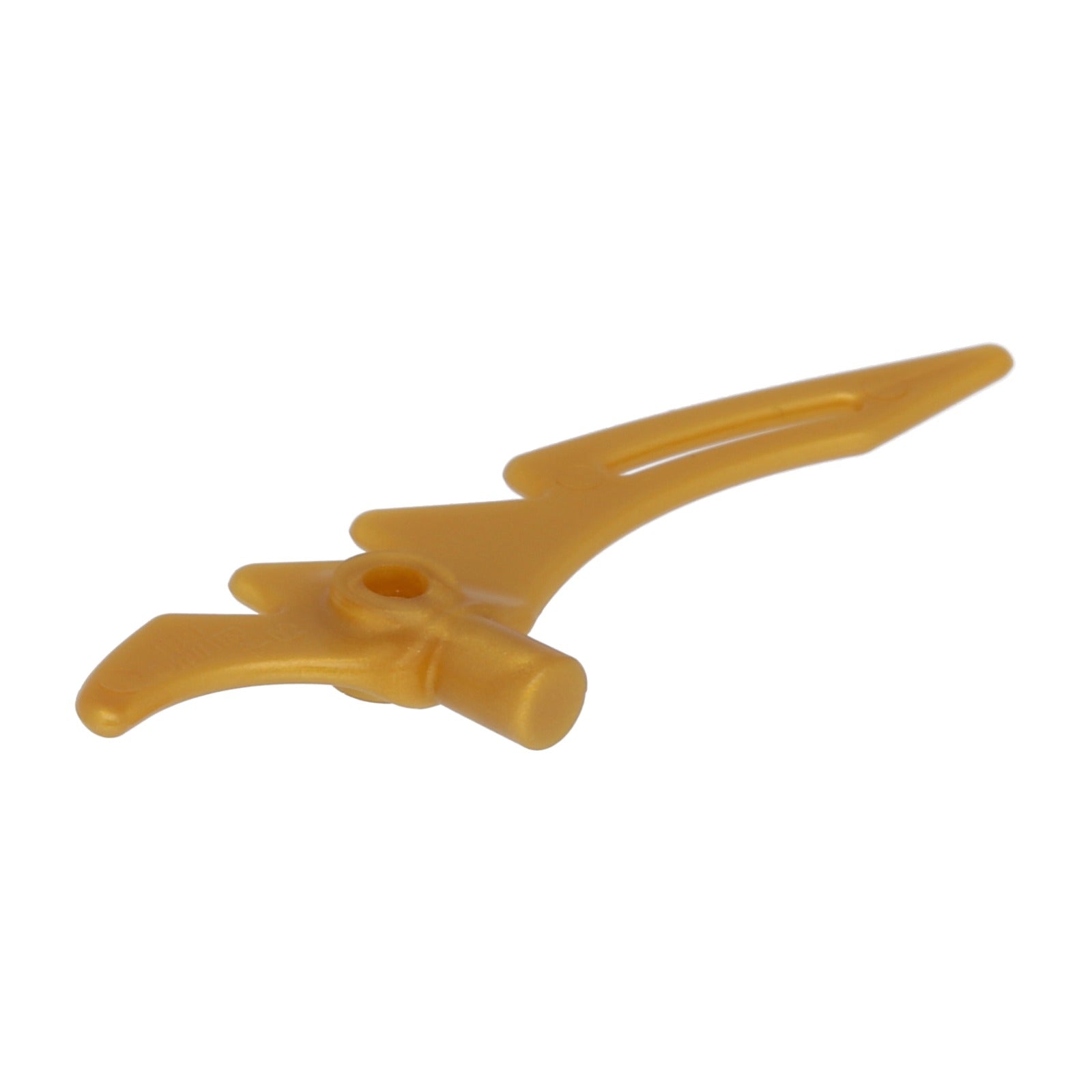 LEGO Minifigur Waffe Halbmond Klinge, gezahnt mit Stange (98141) – Farbe wählbar
