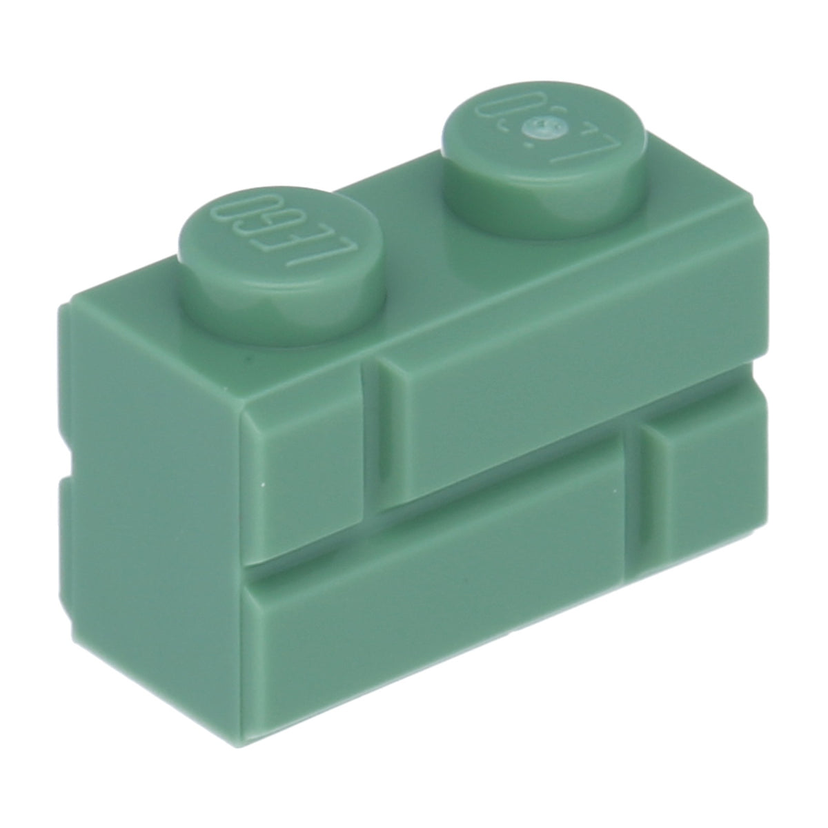 LEGO  Steine (modifiziert) - 1 x 2 mit Mauerwerksprofil