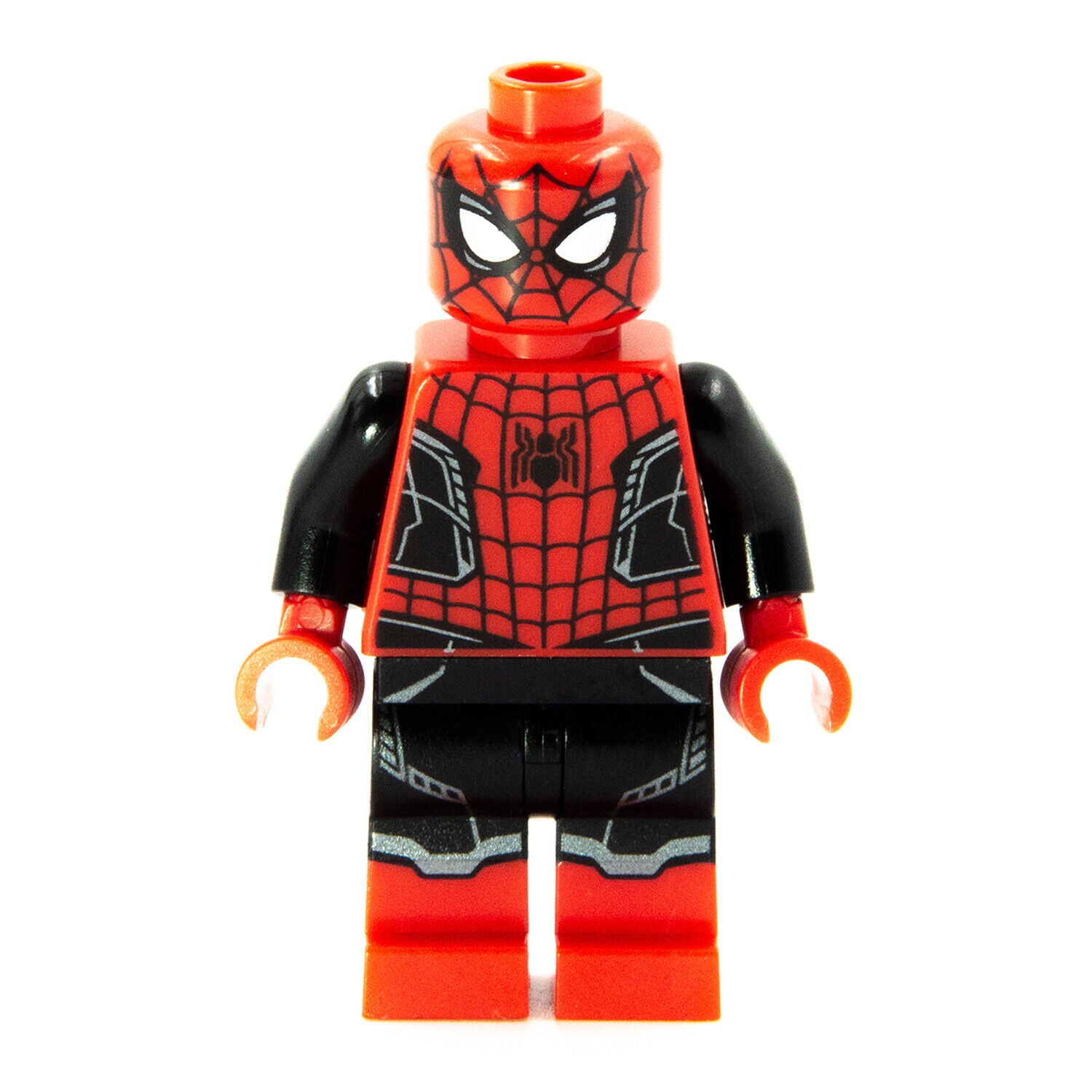 LEGO Superhelden Minifigur - Spider-Man (schwarz-roter Anzug)