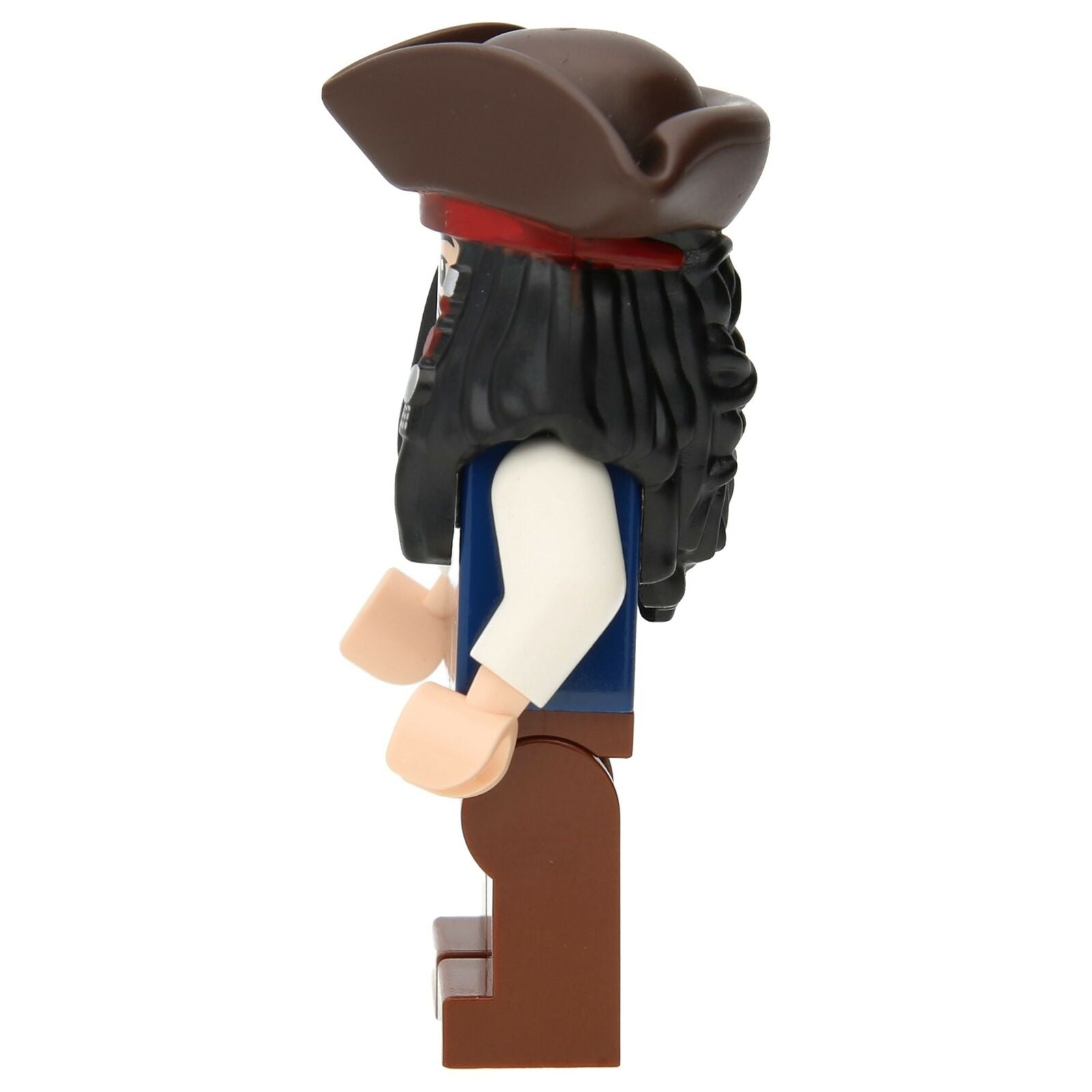 LEGO Pirates of the Caribbean Minifigure - Captain Jack Sparrow with three-master