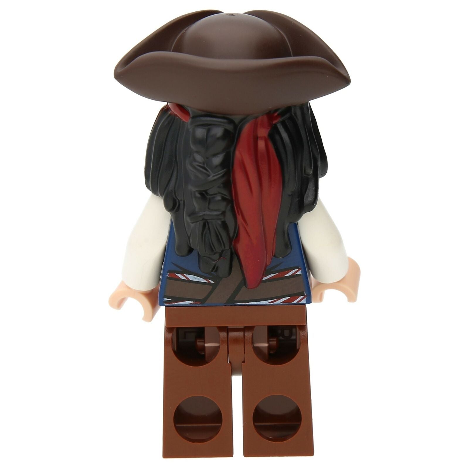 LEGO Pirates of the Caribbean Minifigure - Captain Jack Sparrow with three-master