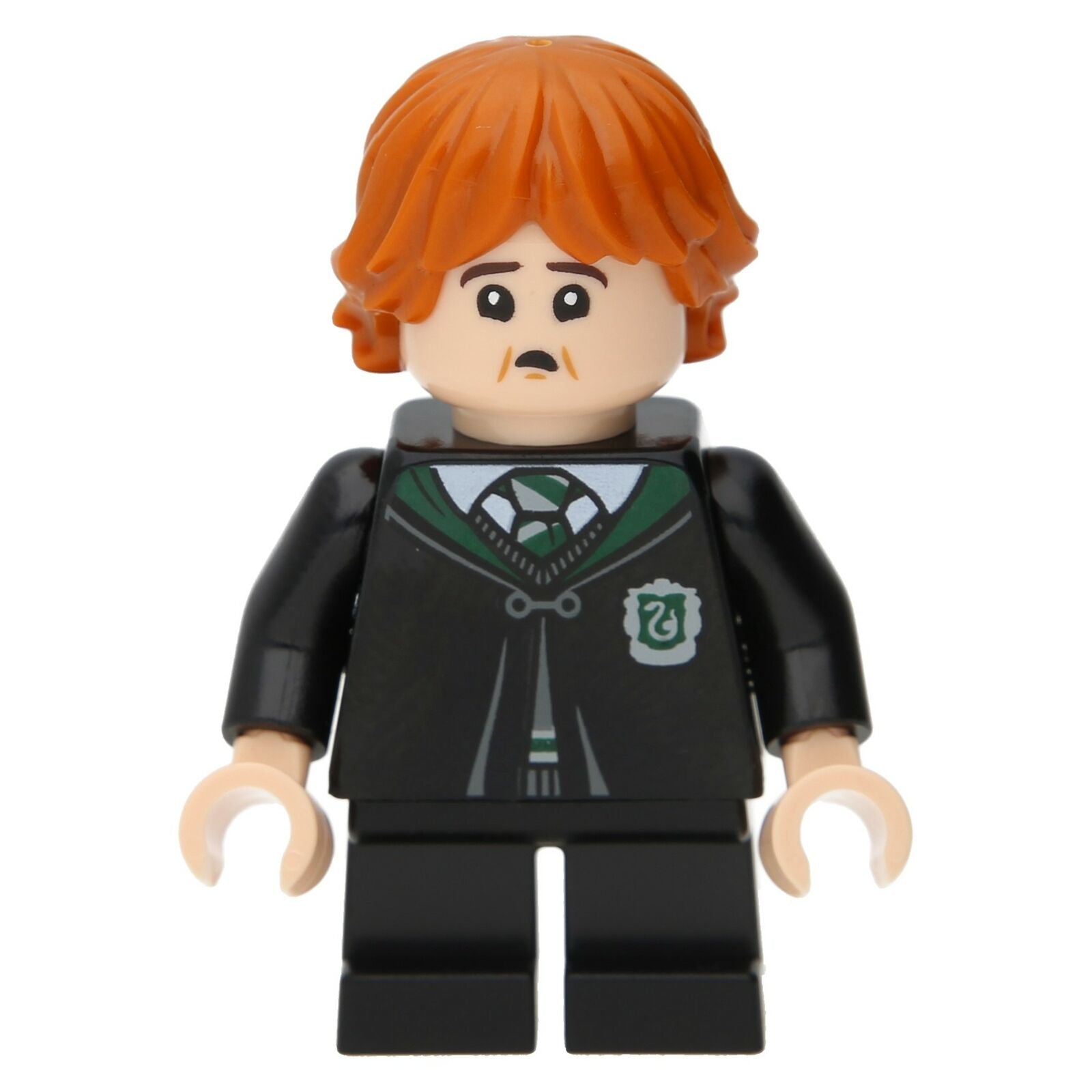 LEGO Harry Potter Minifigure - Ron Weasley (Slytherin Robe)