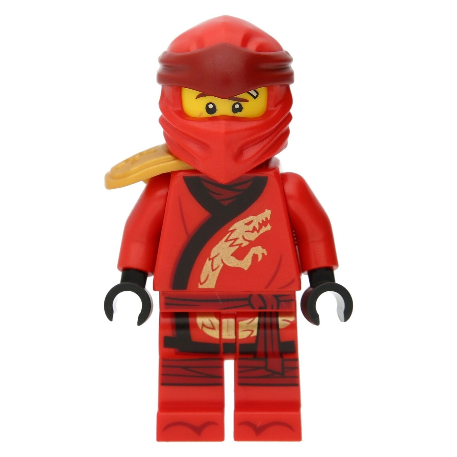 LEGO Ninjago Minifigure - Kai with gold shoulder padding (Legacy)