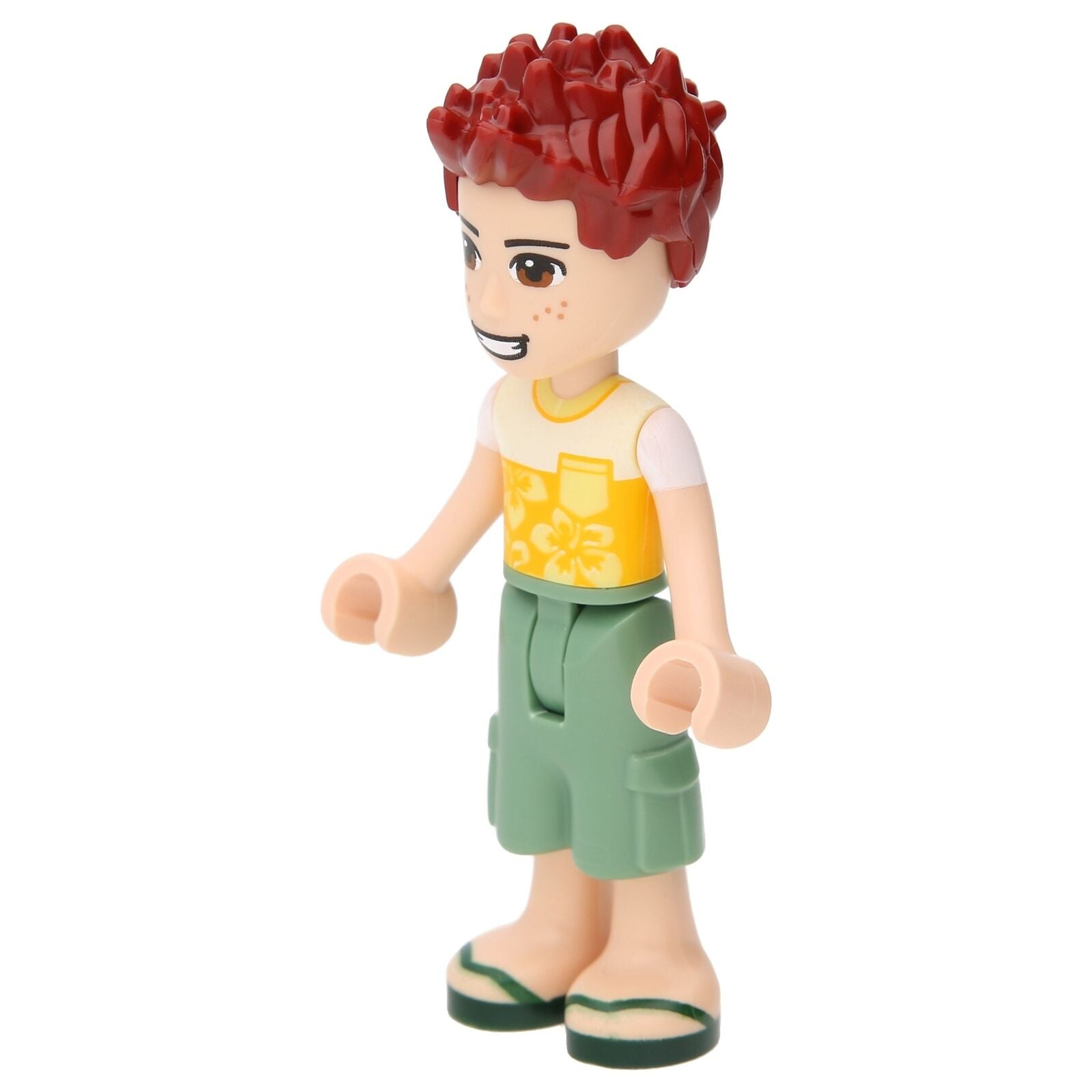 LEGO Minifigur Friends Daniel mit einem weißen Top, sandgrünen Hosen (frnd0507)