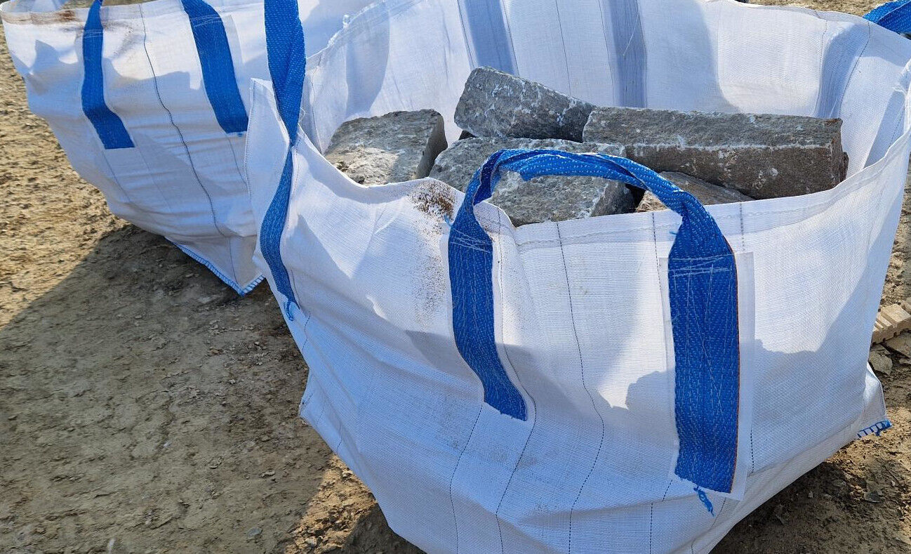 Real stone - shell limestone/crust wall stones, 960kg