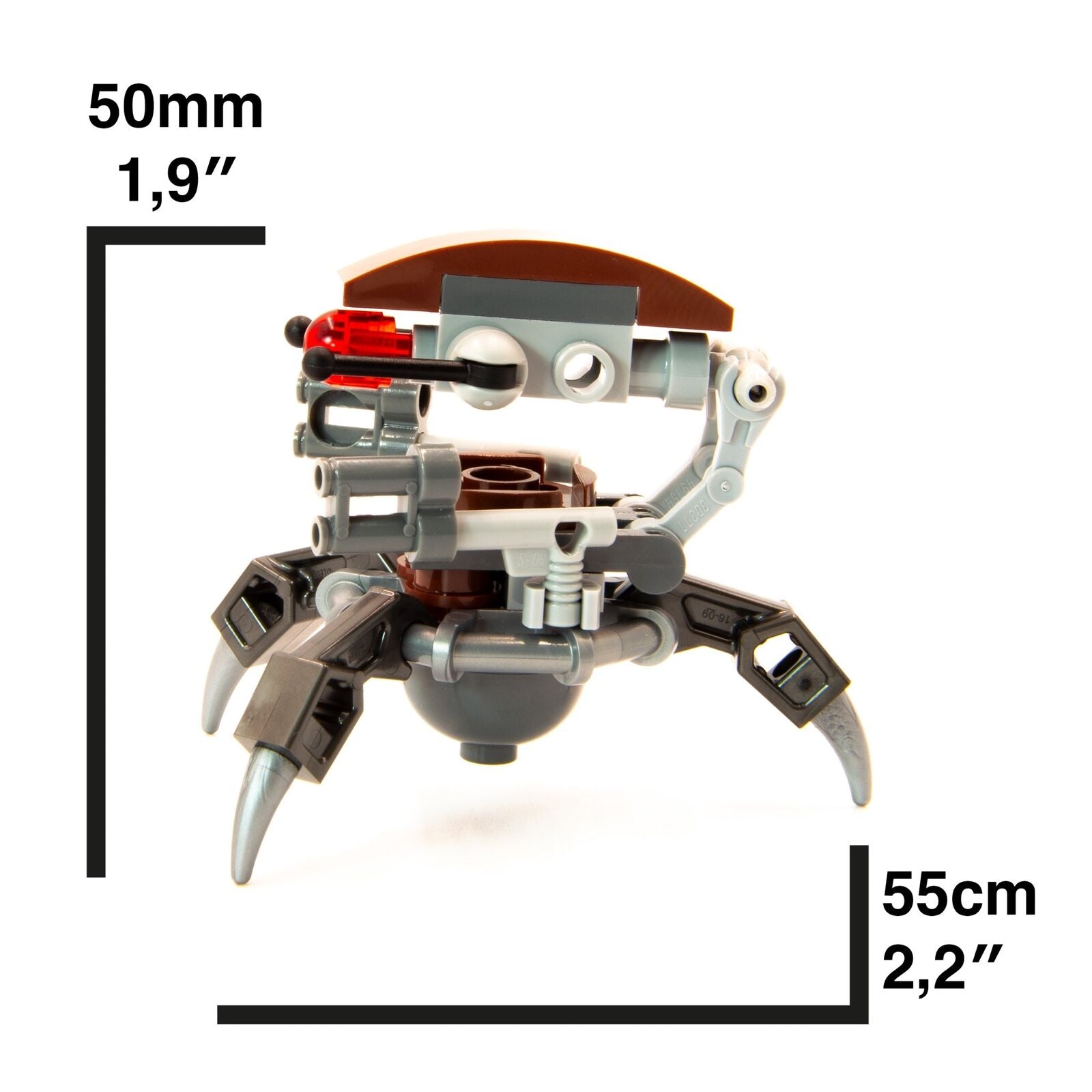 LEGO Star Wars Minifigur - Droideka (graue Arme)