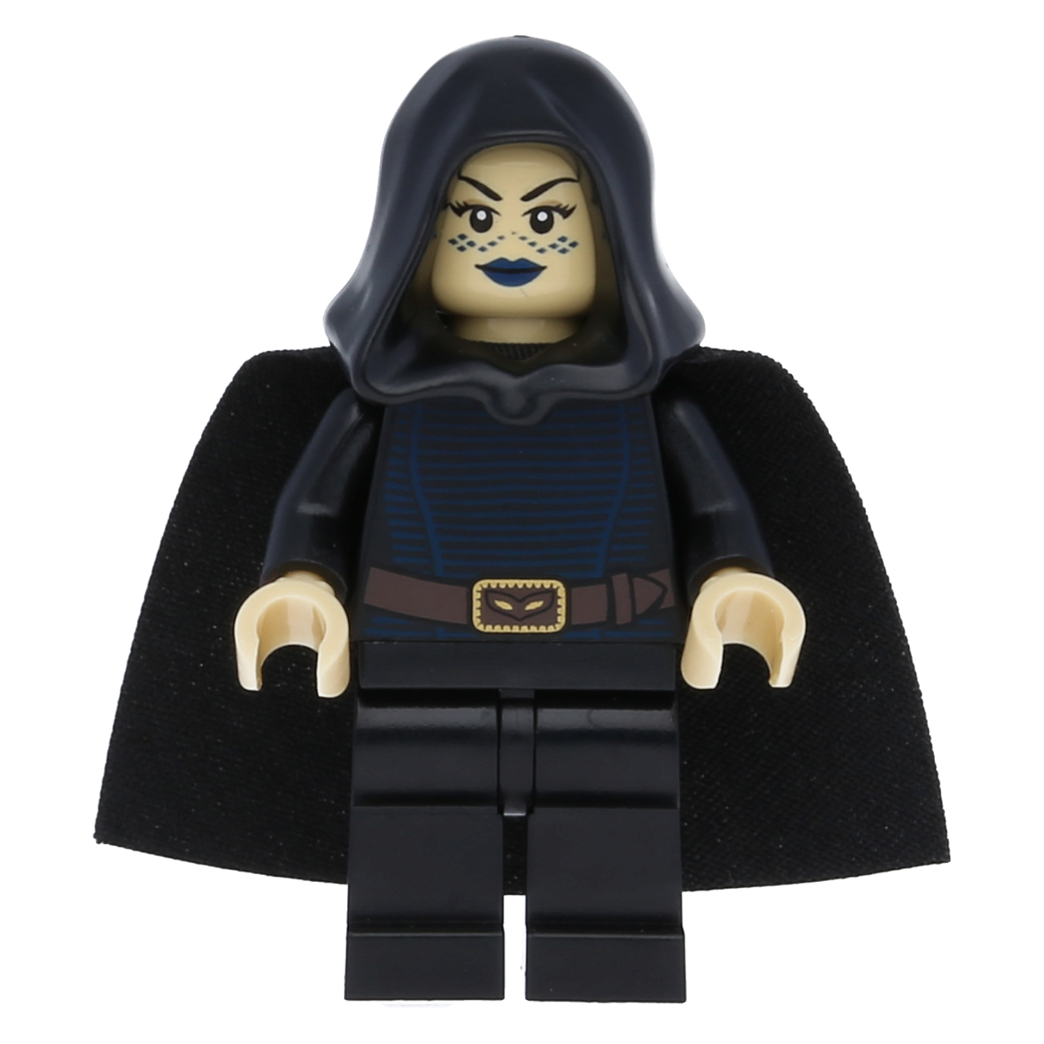 LEGO Star Wars Minifigur - Barriss Offee (schwarze Kapuze)